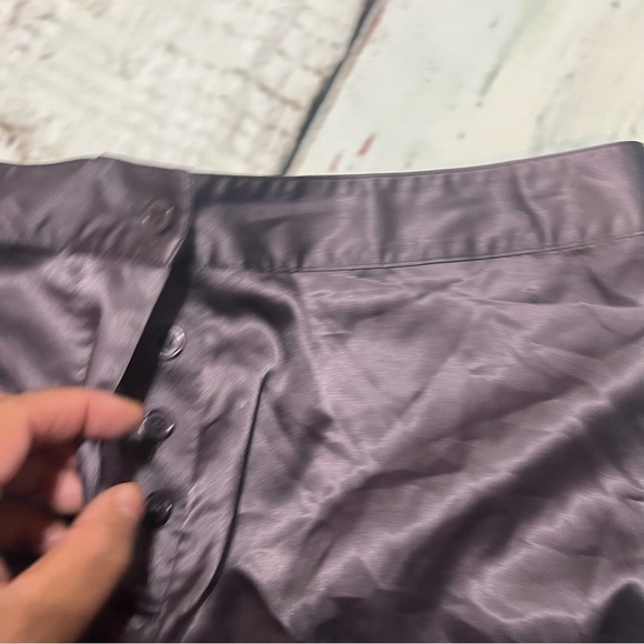 Victorias Secret Vintage 90s silk/sateen cargo crop pants in size small GUC - Picture 4 of 11